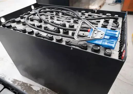 Forklift lithium-ion battery unit